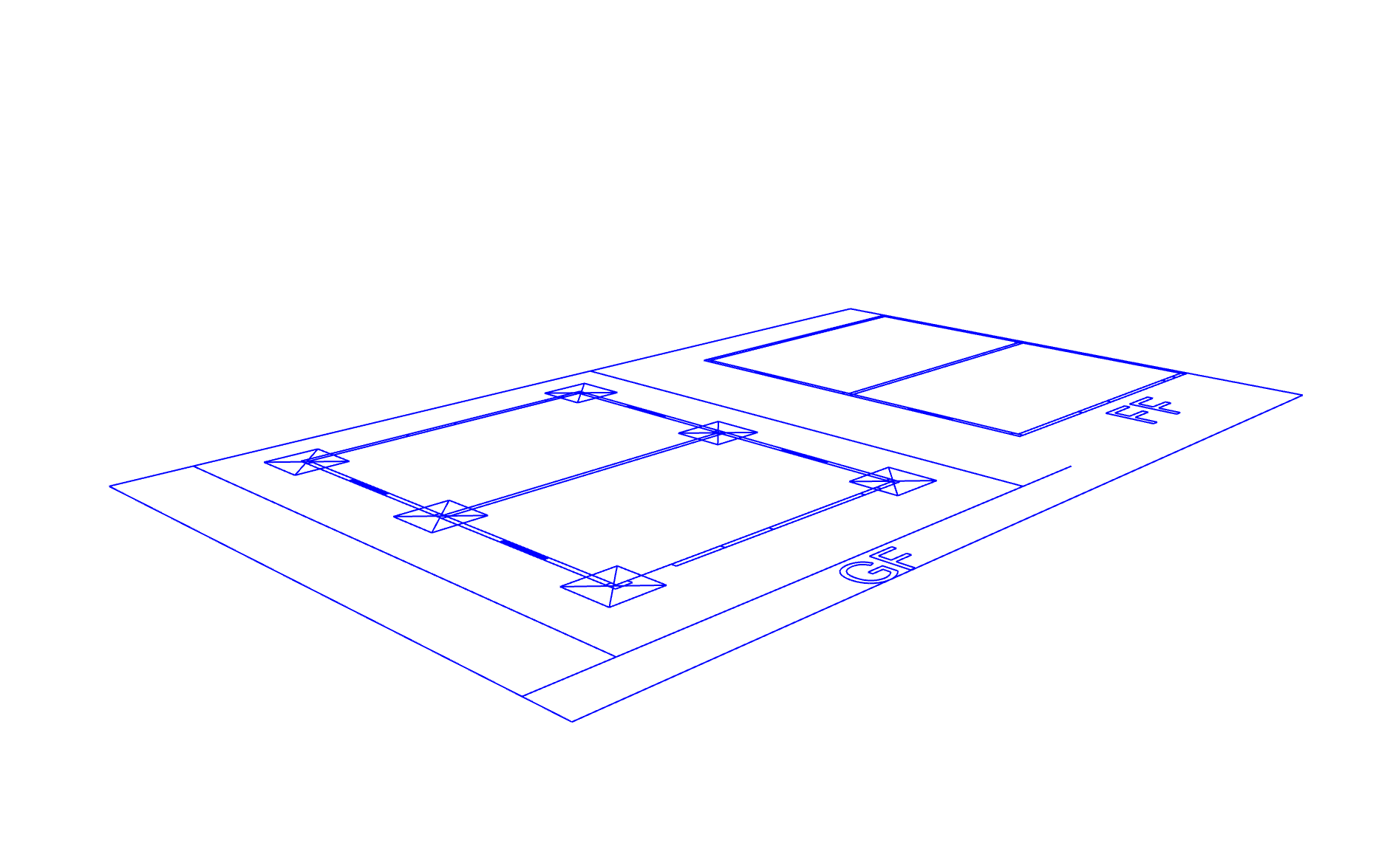 LizArk creating a multi-story SketchUp elevation from organized 2D floor plans